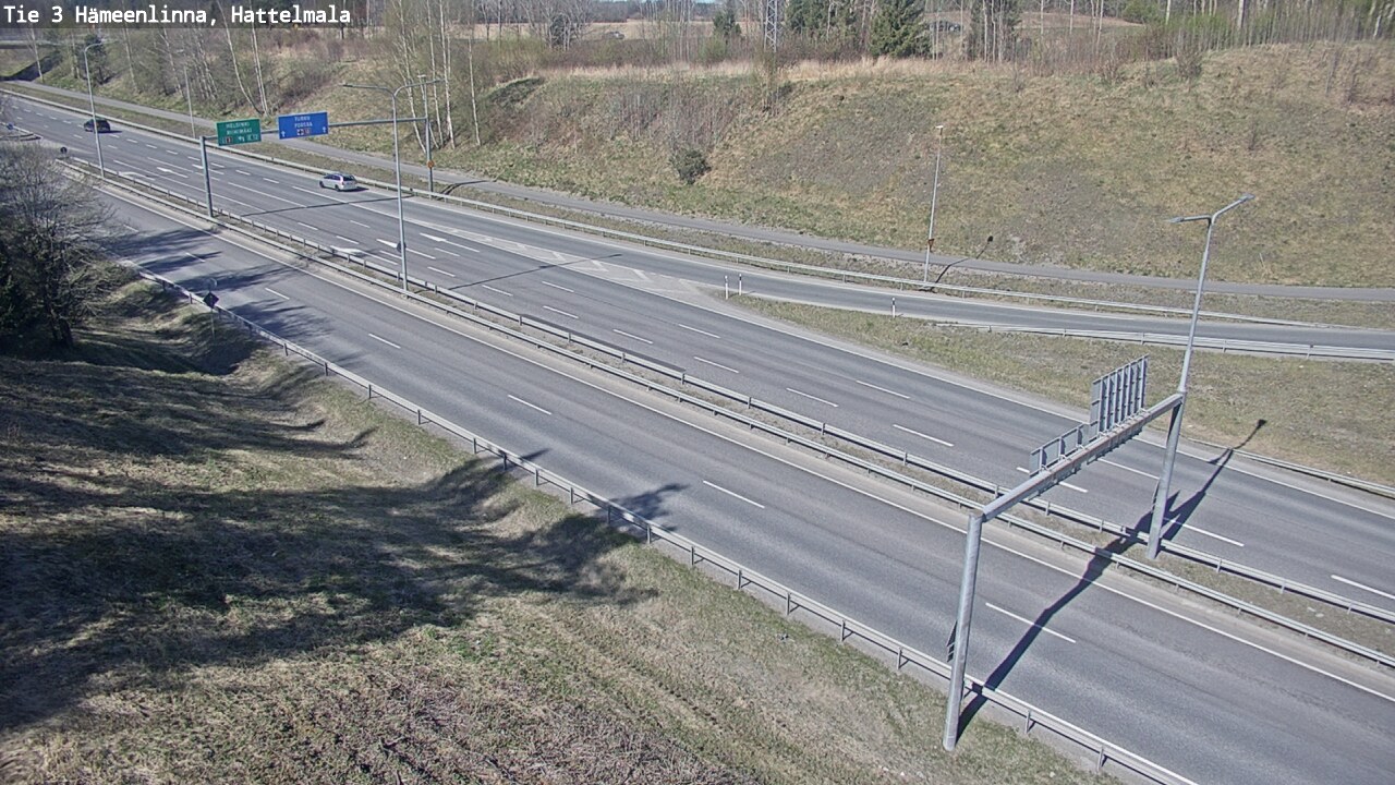 Kelikamerat Kuva Tie 3 Hämeenlinna, Hattelmala, Hämeenlinna, Kanta-Häme
