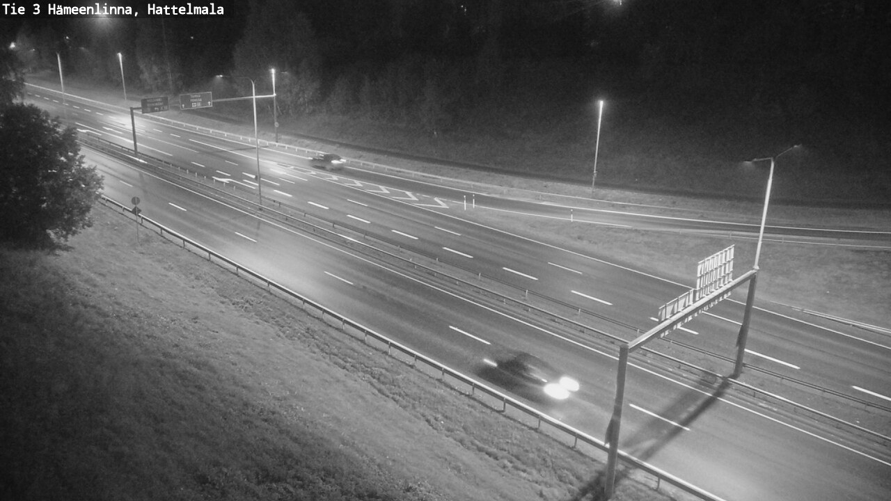 Weather Camera Image Road 3 Hämeenlinna, Hattelmala, Hämeenlinna, Kanta-Häme
