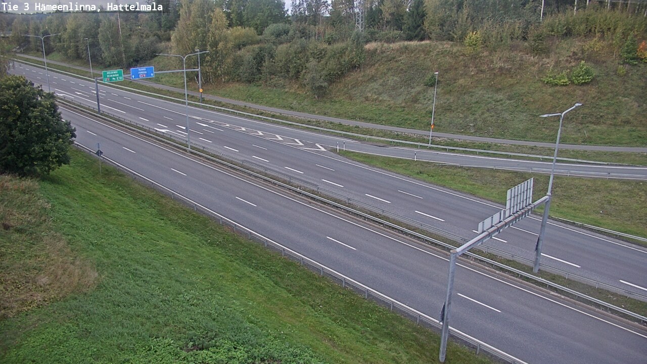 Kelikamerat Kuva Tie 3 Hämeenlinna, Hattelmala, Hämeenlinna, Kanta-Häme