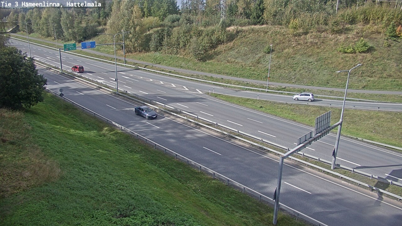Kelikamerat Kuva Tie 3 Hämeenlinna, Hattelmala, Hämeenlinna, Kanta-Häme