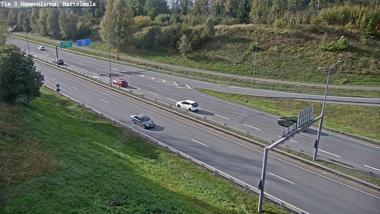 Weather Camera Image Road 3 Hämeenlinna, Hattelmala, Hämeenlinna, Kanta-Häme