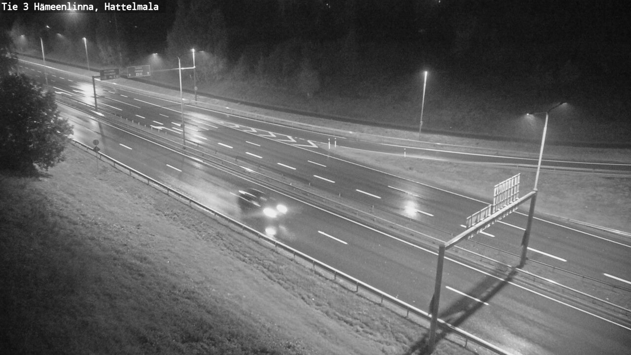 Weather Camera Image Road 3 Hämeenlinna, Hattelmala, Hämeenlinna, Kanta-Häme