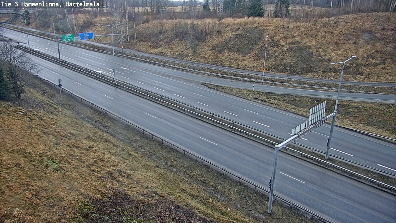 Kelikamerat Kuva Tie 3 Hämeenlinna, Hattelmala, Hämeenlinna, Kanta-Häme