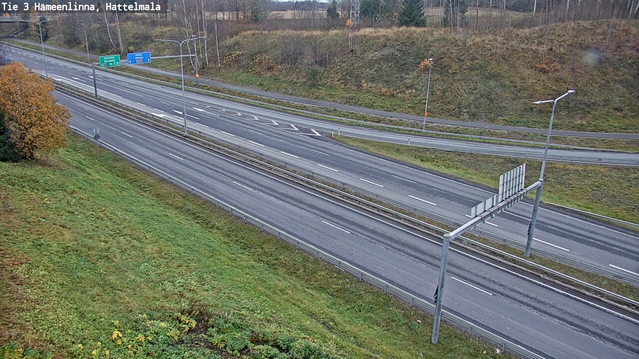 Kelikamerat Kuva Tie 3 Hämeenlinna, Hattelmala, Hämeenlinna, Kanta-Häme