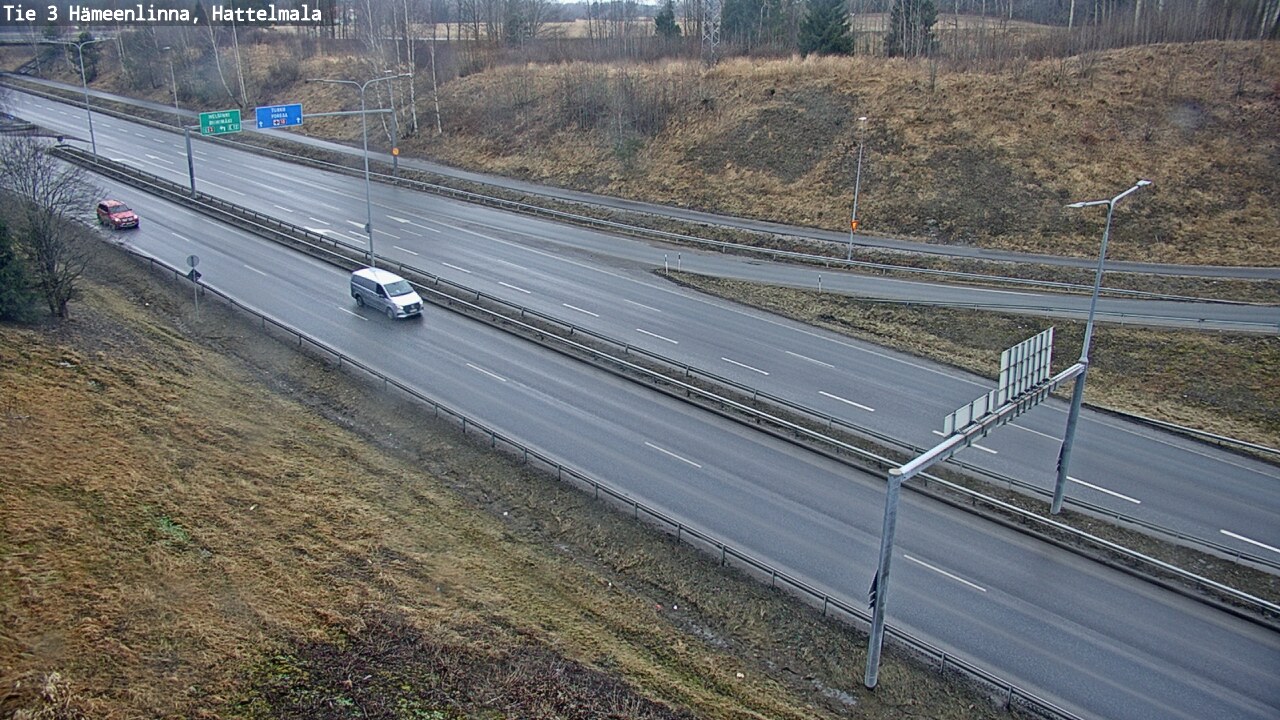 Kelikamerat Kuva Tie 3 Hämeenlinna, Hattelmala, Hämeenlinna, Kanta-Häme