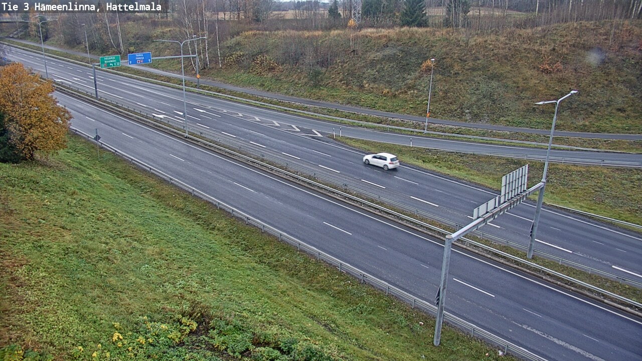 Kelikamerat Kuva Tie 3 Hämeenlinna, Hattelmala, Hämeenlinna, Kanta-Häme