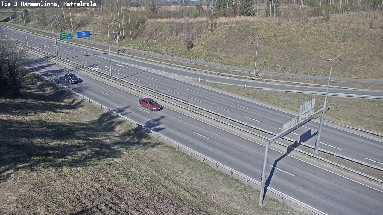 Kelikamerat Kuva Tie 3 Hämeenlinna, Hattelmala, Hämeenlinna, Kanta-Häme