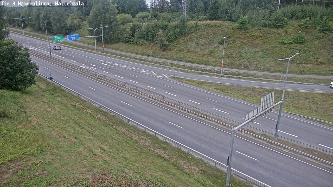 Weather Camera Image Road 3 Hämeenlinna, Hattelmala, Hämeenlinna, Kanta-Häme