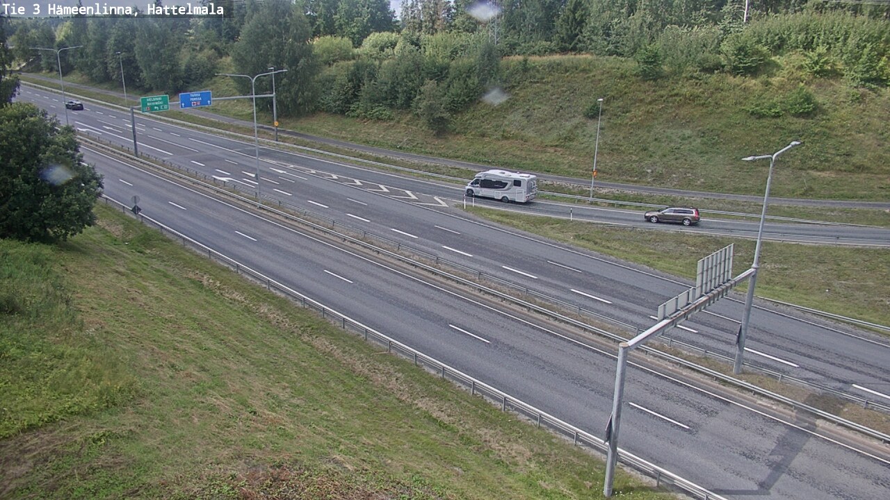 Kelikamerat Kuva Tie 3 Hämeenlinna, Hattelmala, Hämeenlinna, Kanta-Häme
