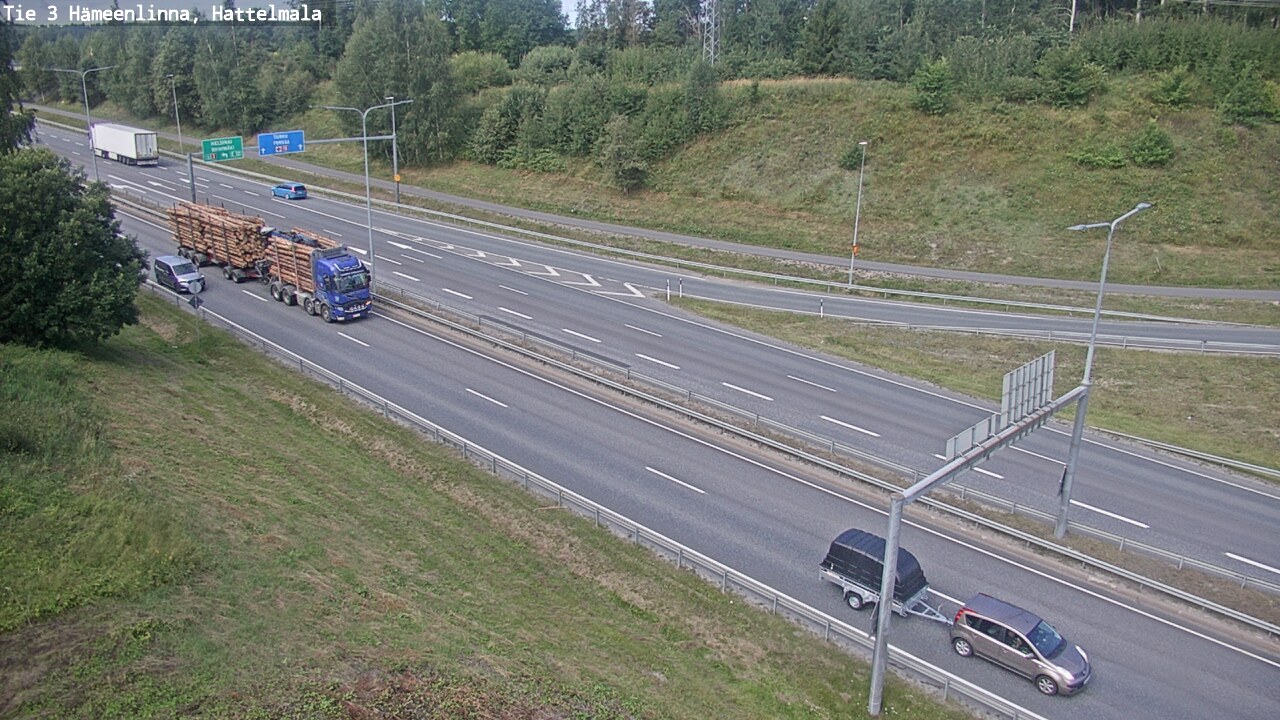 Kelikamerat Kuva Tie 3 Hämeenlinna, Hattelmala, Hämeenlinna, Kanta-Häme