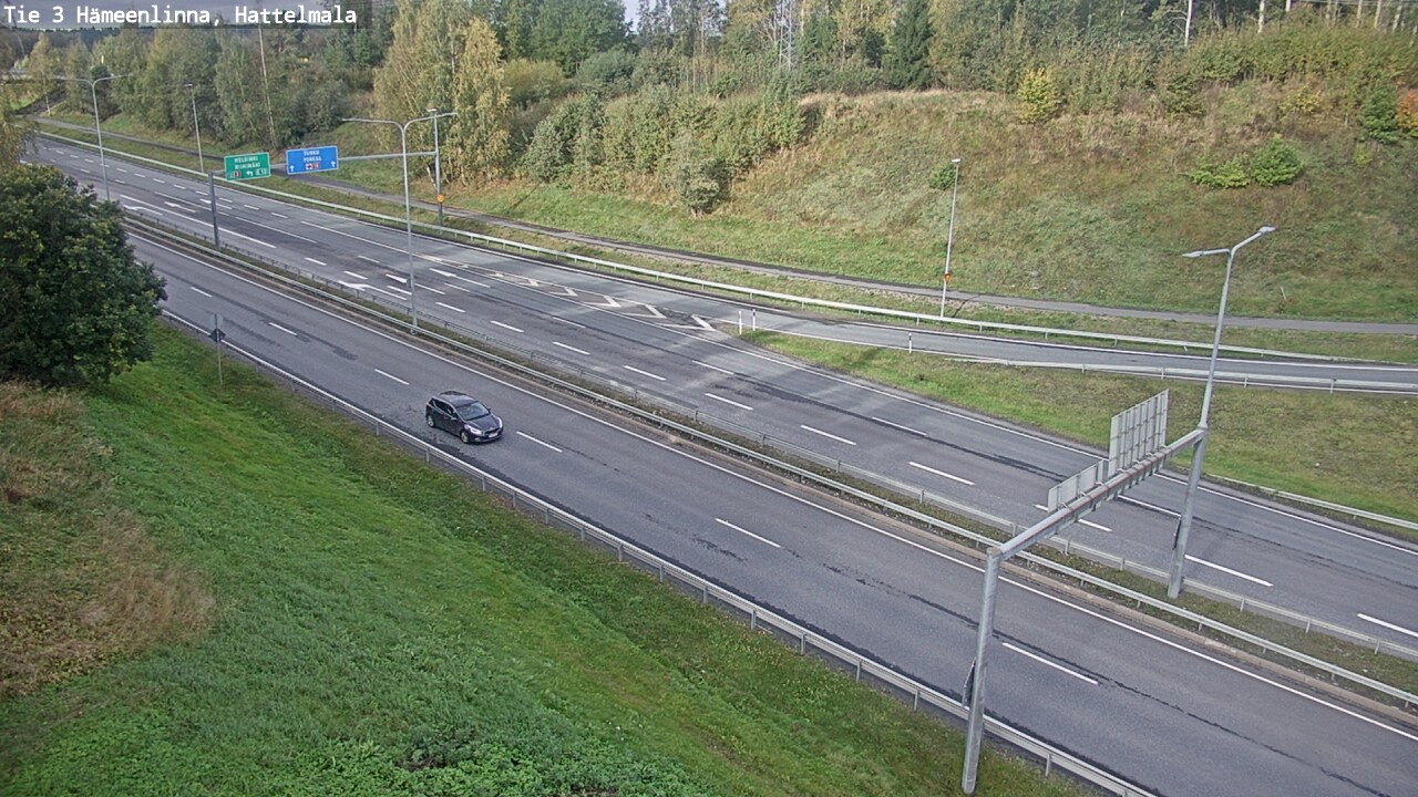 Kelikamerat Kuva Tie 3 Hämeenlinna, Hattelmala, Hämeenlinna, Kanta-Häme