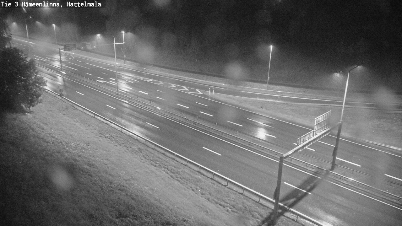 Weather Camera Image Road 3 Hämeenlinna, Hattelmala, Hämeenlinna, Kanta-Häme