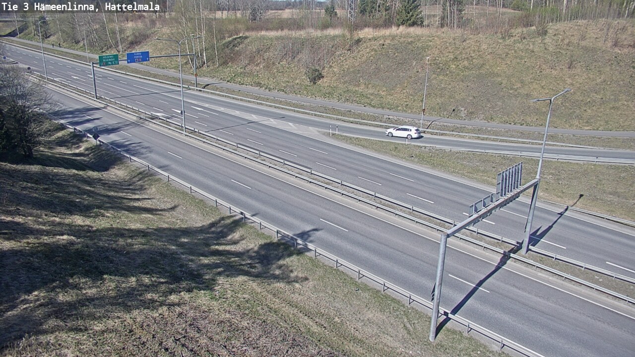Kelikamerat Kuva Tie 3 Hämeenlinna, Hattelmala, Hämeenlinna, Kanta-Häme