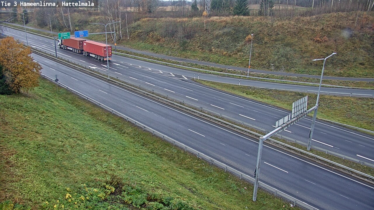 Kelikamerat Kuva Tie 3 Hämeenlinna, Hattelmala, Hämeenlinna, Kanta-Häme