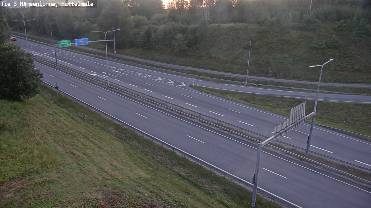 Kelikamerat Kuva Tie 3 Hämeenlinna, Hattelmala, Hämeenlinna, Kanta-Häme