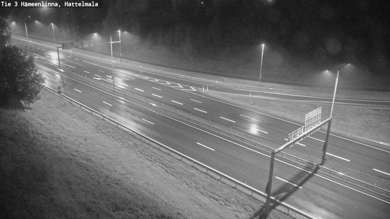 Weather Camera Image Road 3 Hämeenlinna, Hattelmala, Hämeenlinna, Kanta-Häme