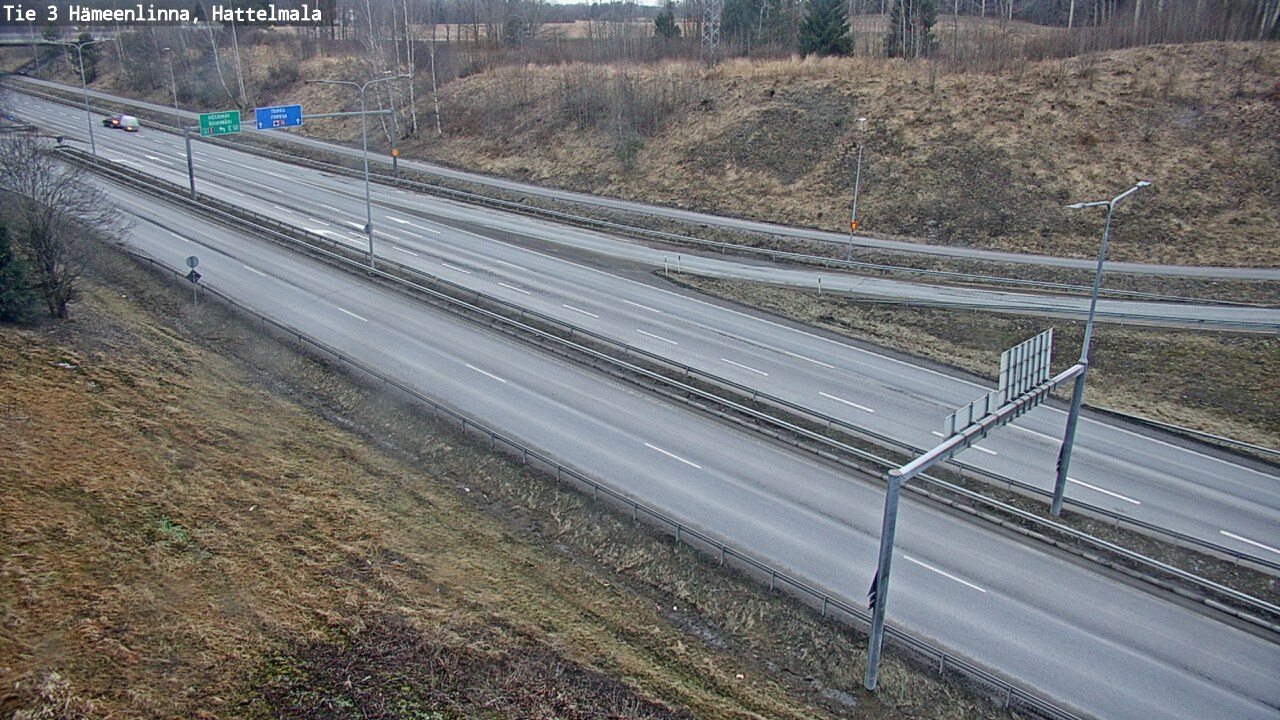 Kelikamerat Kuva Tie 3 Hämeenlinna, Hattelmala, Hämeenlinna, Kanta-Häme