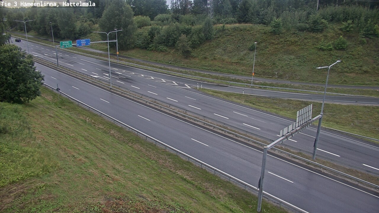 Kelikamerat Kuva Tie 3 Hämeenlinna, Hattelmala, Hämeenlinna, Kanta-Häme