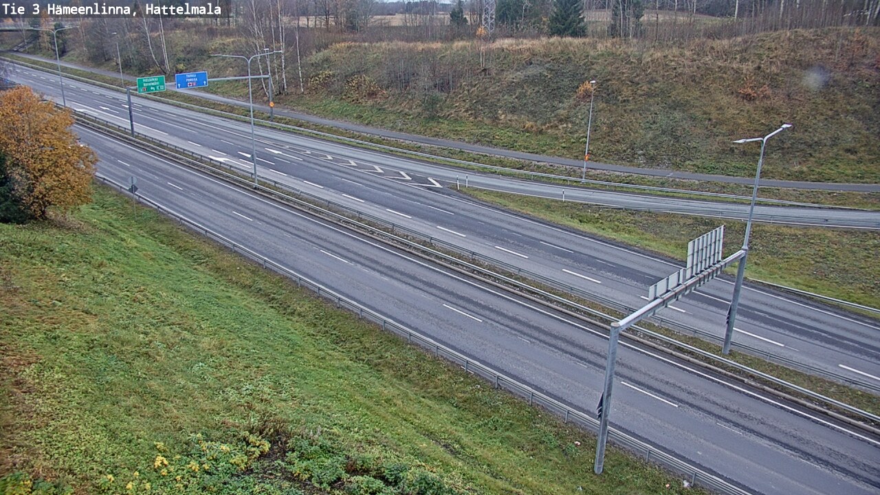 Kelikamerat Kuva Tie 3 Hämeenlinna, Hattelmala, Hämeenlinna, Kanta-Häme