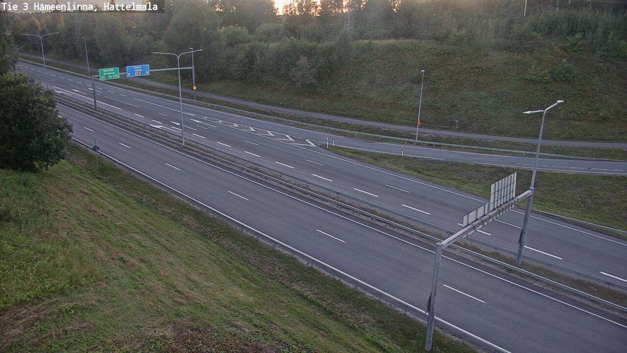 Kelikamerat Kuva Tie 3 Hämeenlinna, Hattelmala, Hämeenlinna, Kanta-Häme