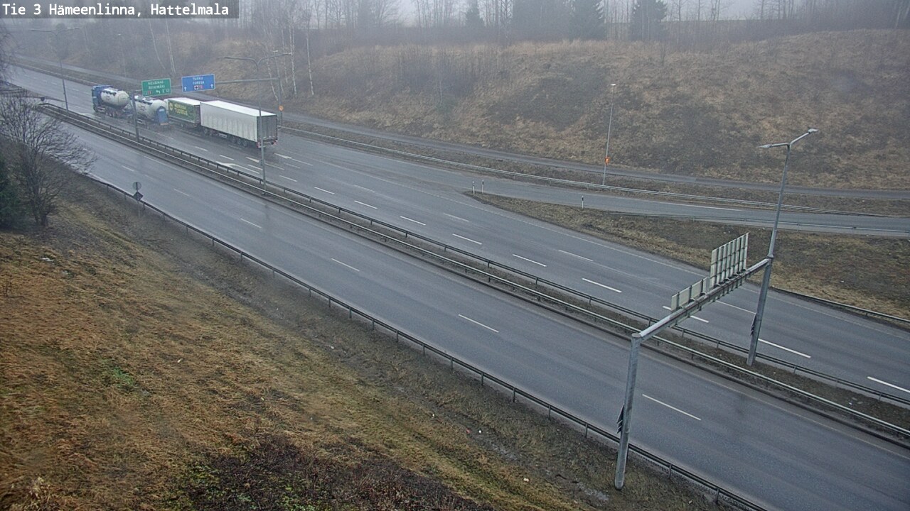 Kelikamerat Kuva Tie 3 Hämeenlinna, Hattelmala, Hämeenlinna, Kanta-Häme