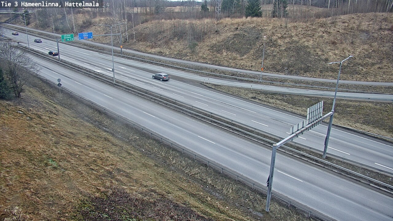 Kelikamerat Kuva Tie 3 Hämeenlinna, Hattelmala, Hämeenlinna, Kanta-Häme