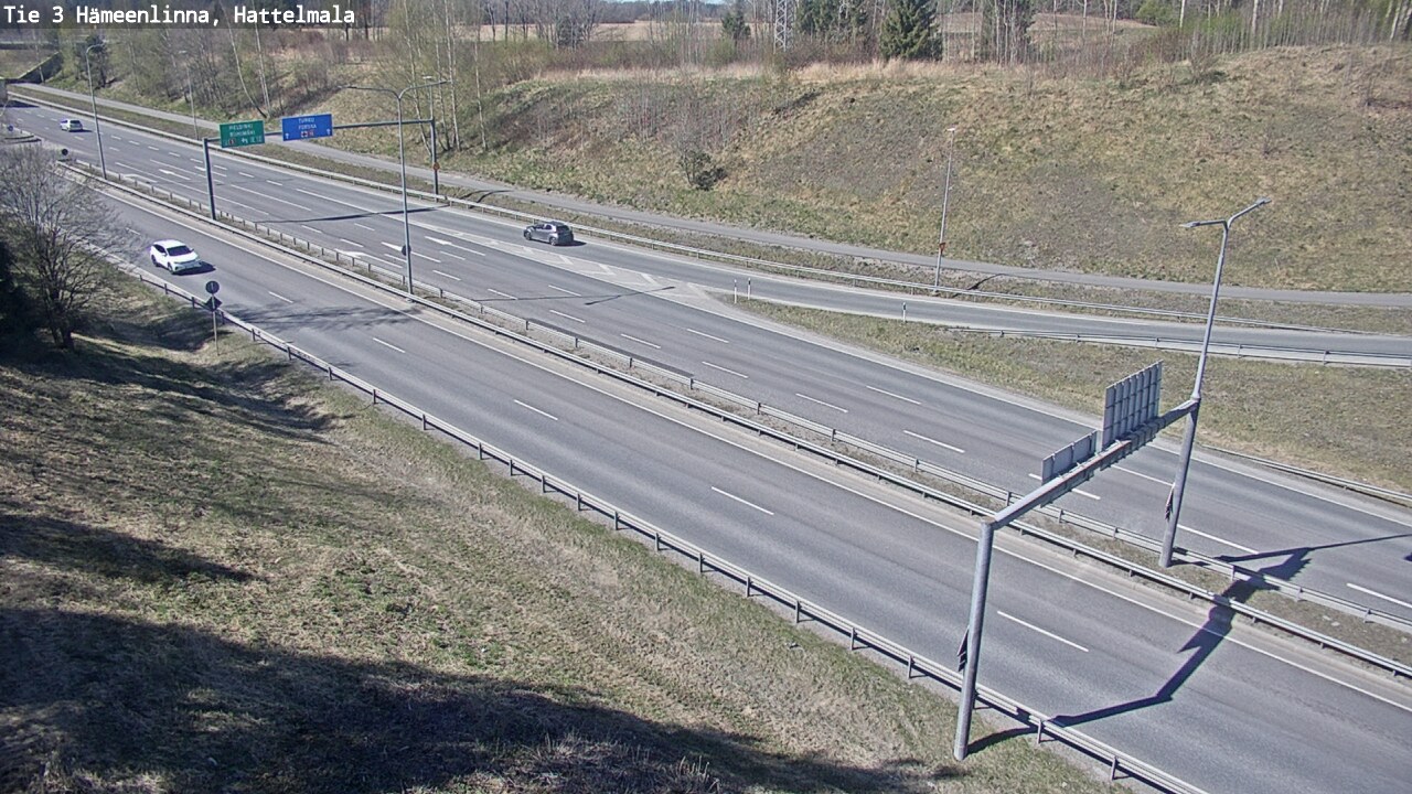 Kelikamerat Kuva Tie 3 Hämeenlinna, Hattelmala, Hämeenlinna, Kanta-Häme
