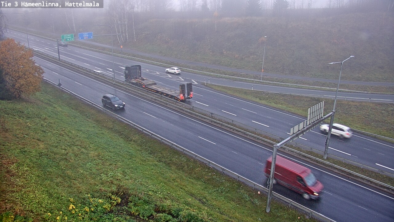 Kelikamerat Kuva Tie 3 Hämeenlinna, Hattelmala, Hämeenlinna, Kanta-Häme