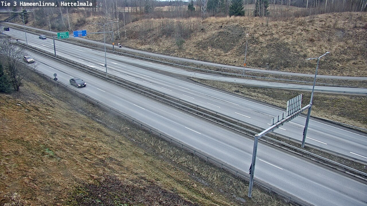 Kelikamerat Kuva Tie 3 Hämeenlinna, Hattelmala, Hämeenlinna, Kanta-Häme