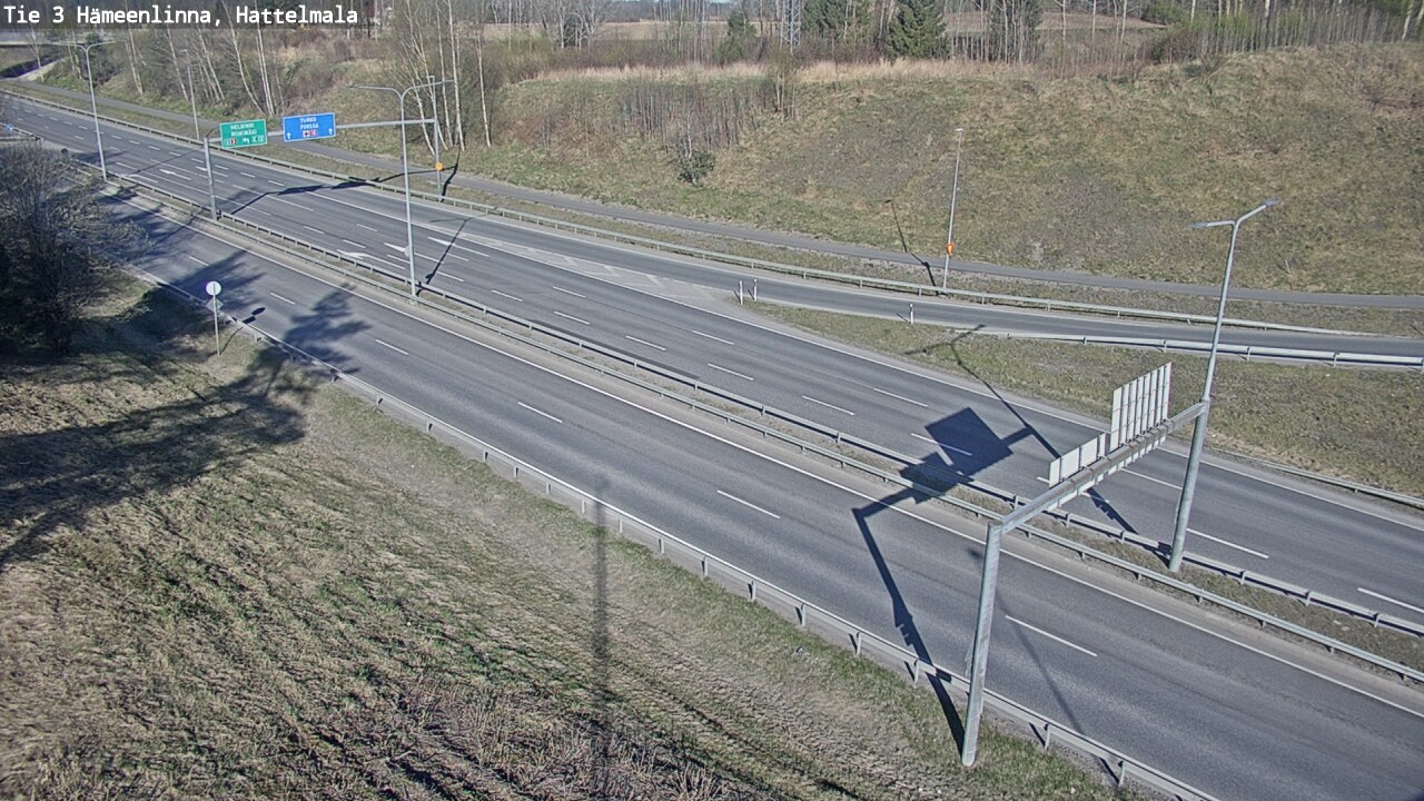 Kelikamerat Kuva Tie 3 Hämeenlinna, Hattelmala, Hämeenlinna, Kanta-Häme