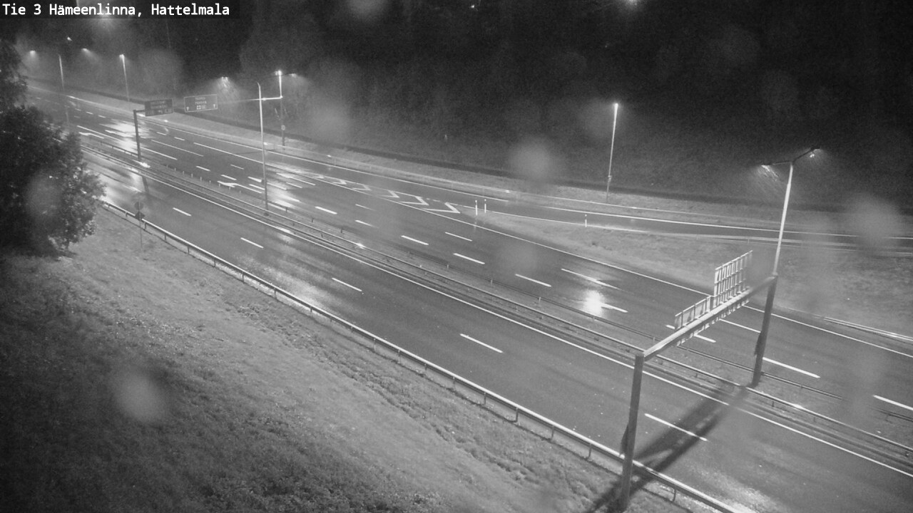 Weather Camera Image Road 3 Hämeenlinna, Hattelmala, Hämeenlinna, Kanta-Häme