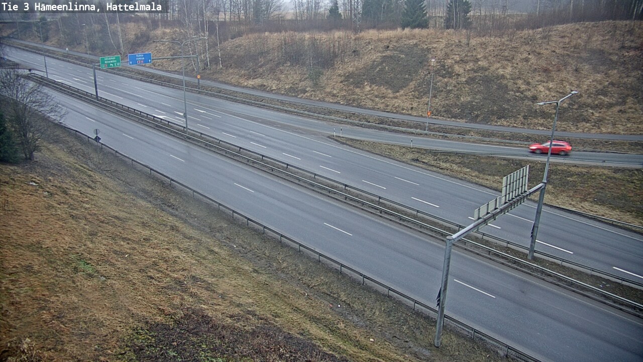 Kelikamerat Kuva Tie 3 Hämeenlinna, Hattelmala, Hämeenlinna, Kanta-Häme