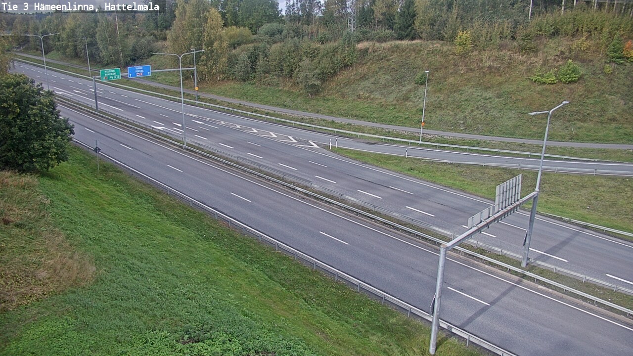 Kelikamerat Kuva Tie 3 Hämeenlinna, Hattelmala, Hämeenlinna, Kanta-Häme