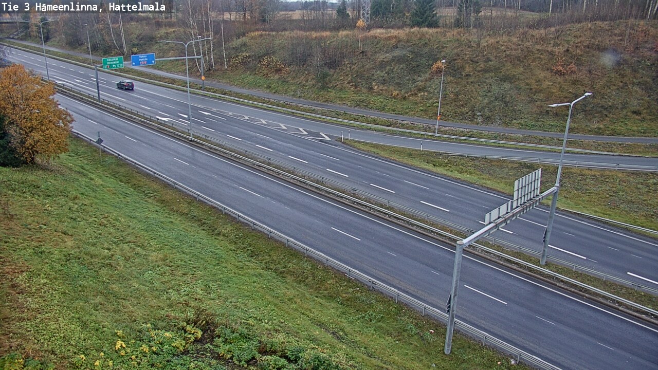 Kelikamerat Kuva Tie 3 Hämeenlinna, Hattelmala, Hämeenlinna, Kanta-Häme