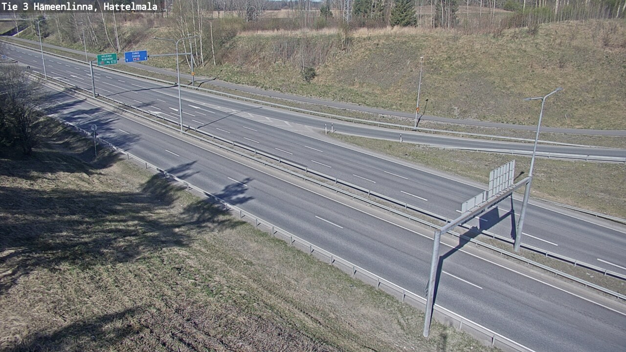 Kelikamerat Kuva Tie 3 Hämeenlinna, Hattelmala, Hämeenlinna, Kanta-Häme