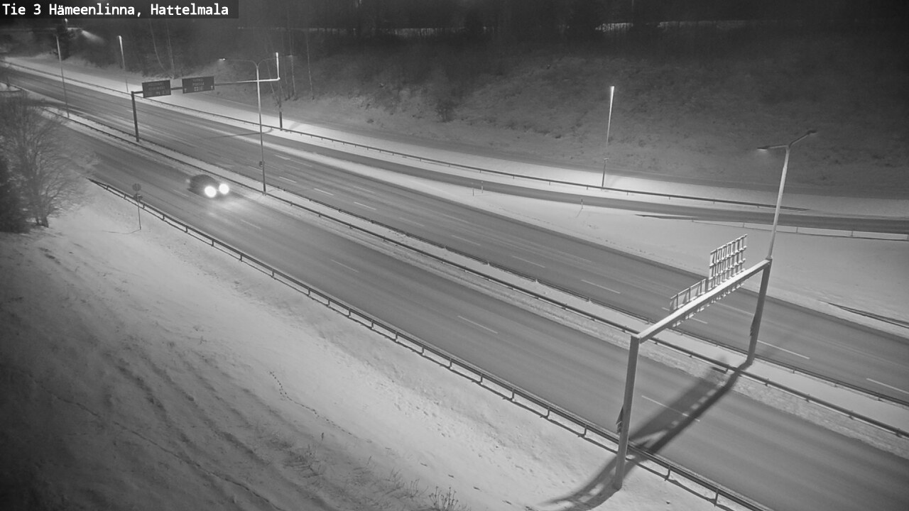 Kelikamerat Kuva Tie 3 Hämeenlinna, Hattelmala, Hämeenlinna, Kanta-Häme