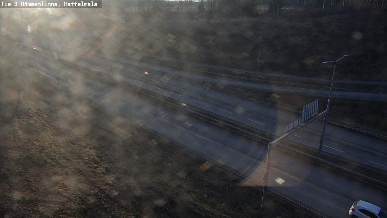 Weather Camera Image Road 3 Hämeenlinna, Hattelmala, Hämeenlinna, Kanta-Häme