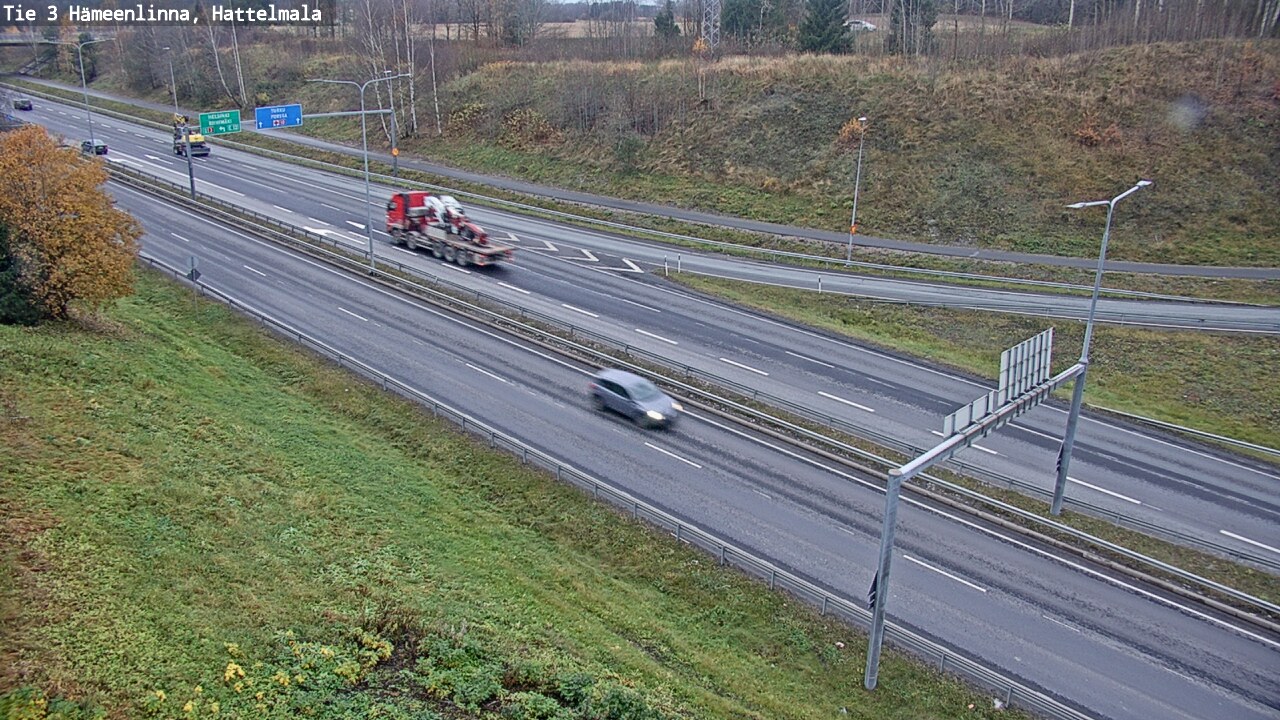 Kelikamerat Kuva Tie 3 Hämeenlinna, Hattelmala, Hämeenlinna, Kanta-Häme