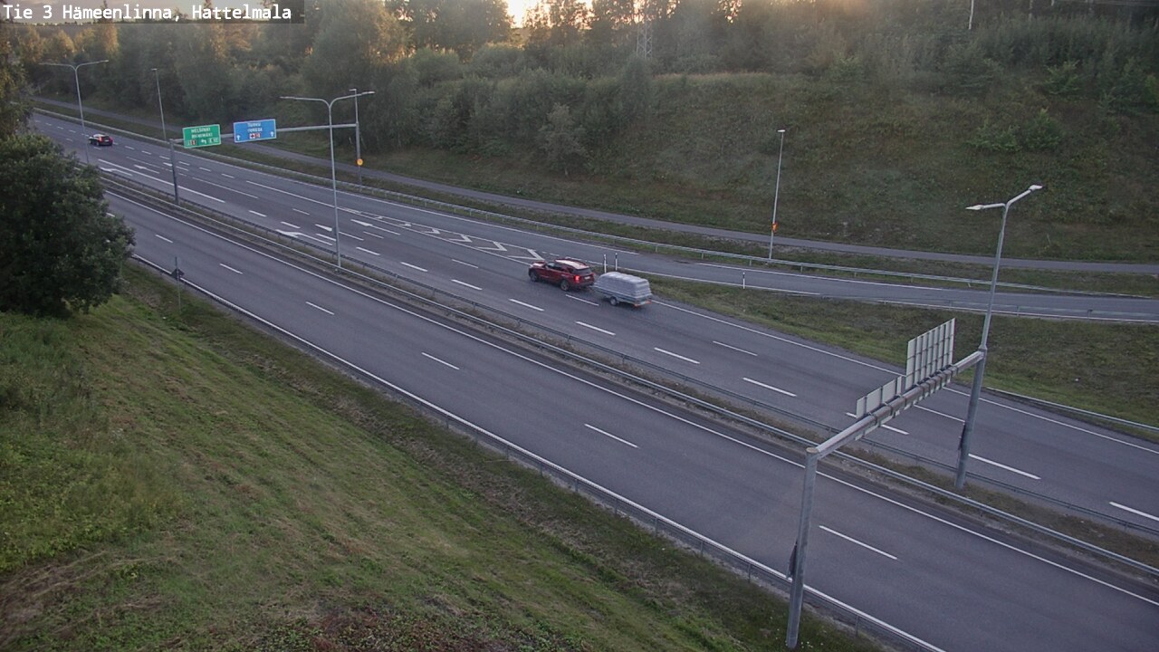 Kelikamerat Kuva Tie 3 Hämeenlinna, Hattelmala, Hämeenlinna, Kanta-Häme