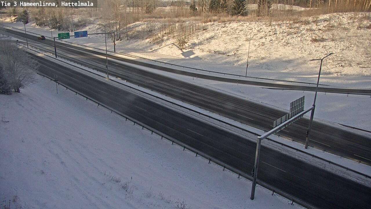 Kelikamerat Kuva Tie 3 Hämeenlinna, Hattelmala, Hämeenlinna, Kanta-Häme