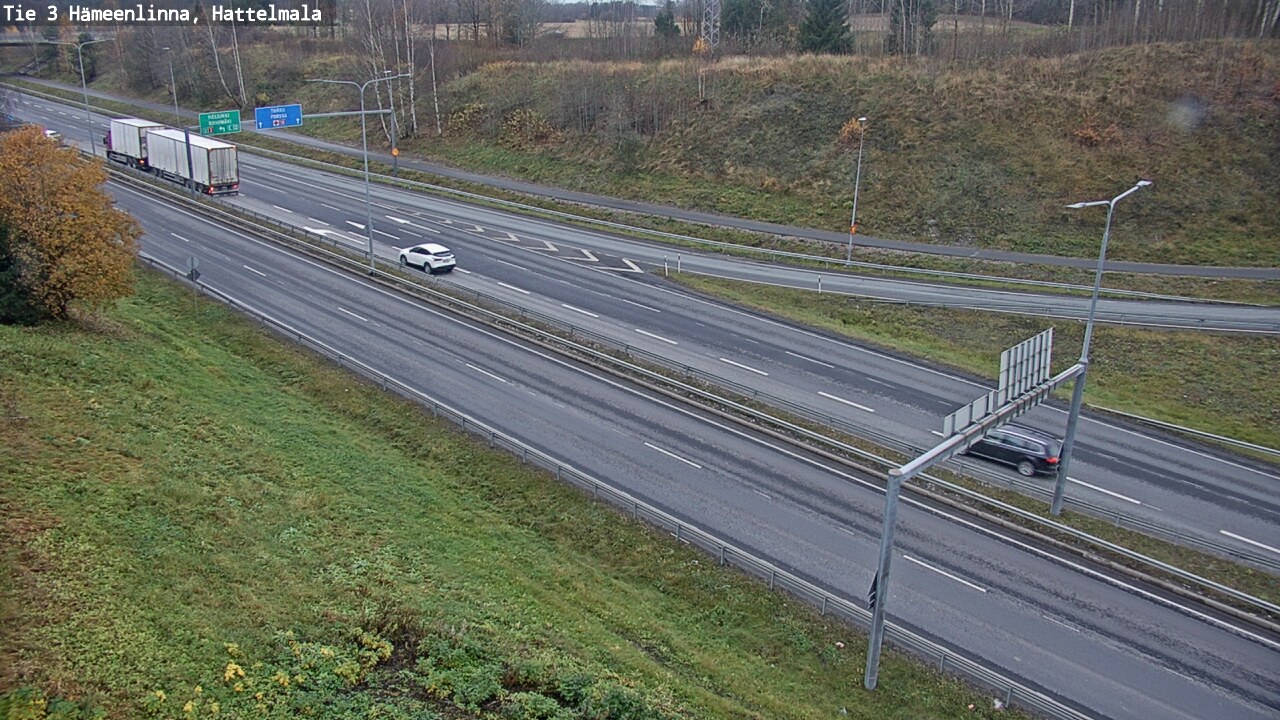 Kelikamerat Kuva Tie 3 Hämeenlinna, Hattelmala, Hämeenlinna, Kanta-Häme