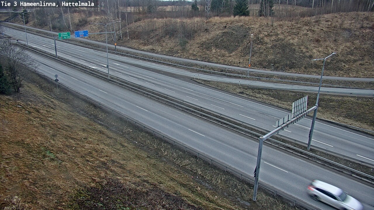 Kelikamerat Kuva Tie 3 Hämeenlinna, Hattelmala, Hämeenlinna, Kanta-Häme