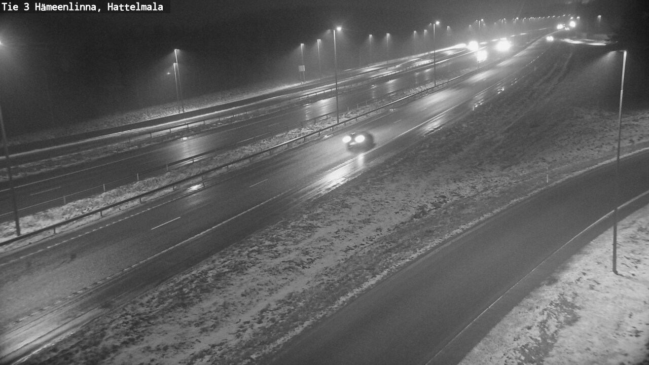 Weather Camera Image Väg 3 Tavastehus, Hattelmala, Hämeenlinna, Kanta-Häme