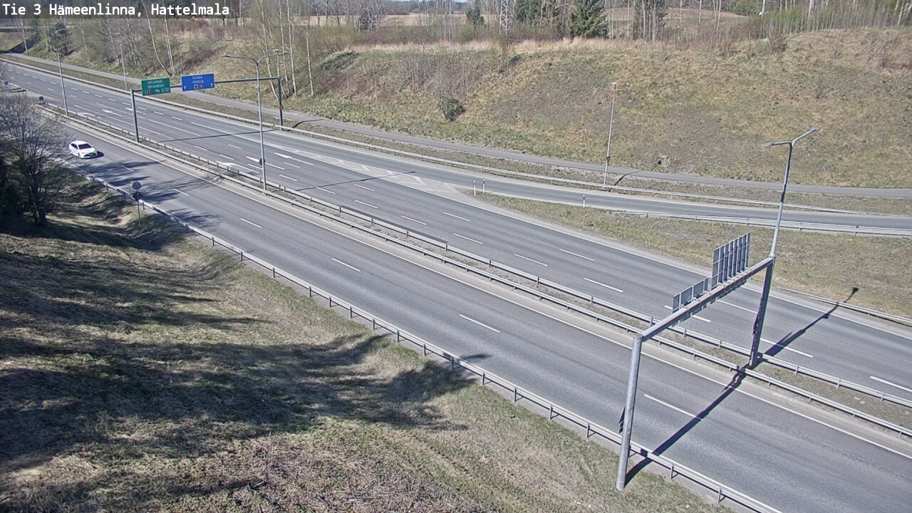 Kelikamerat Kuva Tie 3 Hämeenlinna, Hattelmala, Hämeenlinna, Kanta-Häme