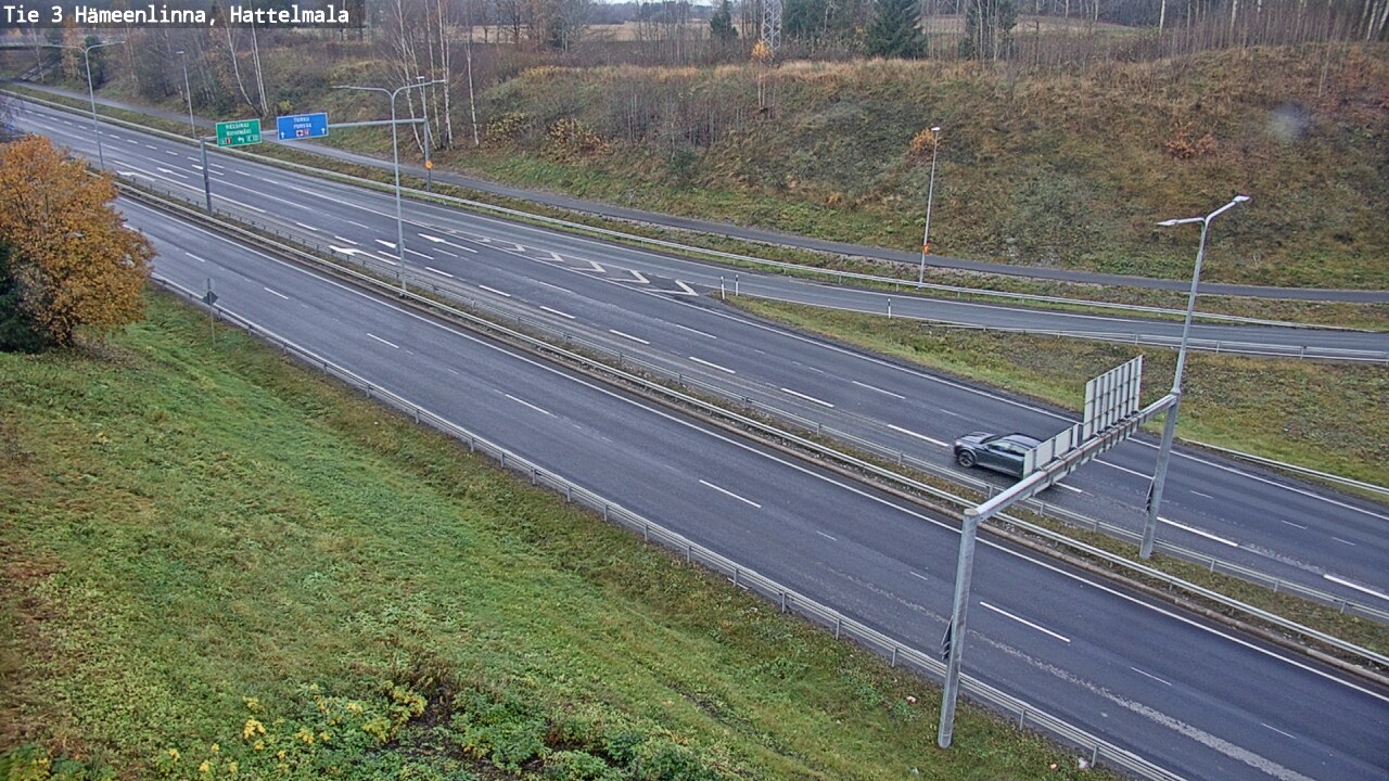 Kelikamerat Kuva Tie 3 Hämeenlinna, Hattelmala, Hämeenlinna, Kanta-Häme
