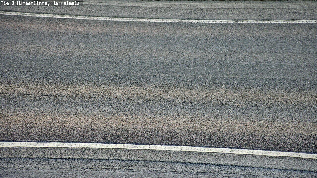 Weather Camera Image Road 3 Hämeenlinna, Hattelmala, Hämeenlinna, Kanta-Häme