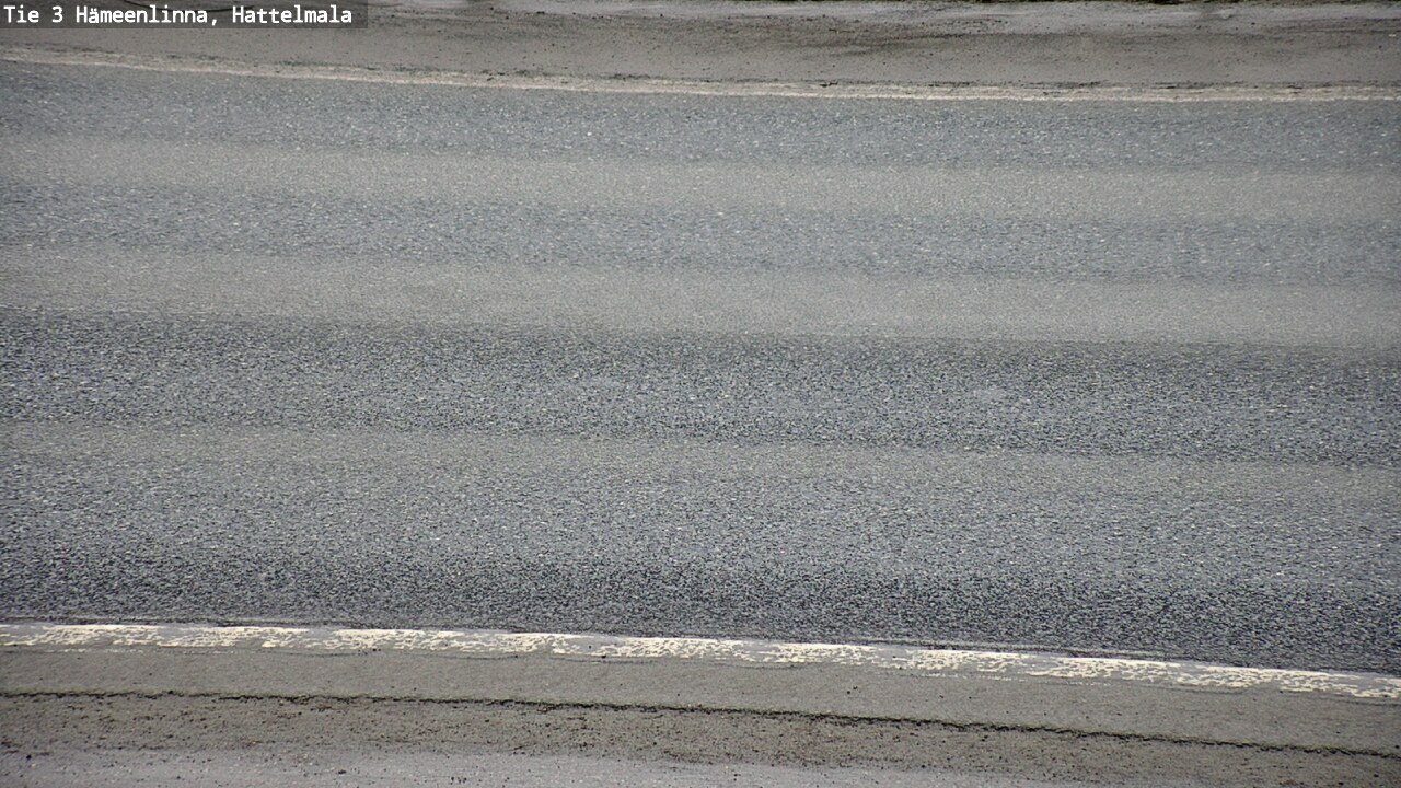 Weather Camera Image Road 3 Hämeenlinna, Hattelmala, Hämeenlinna, Kanta-Häme