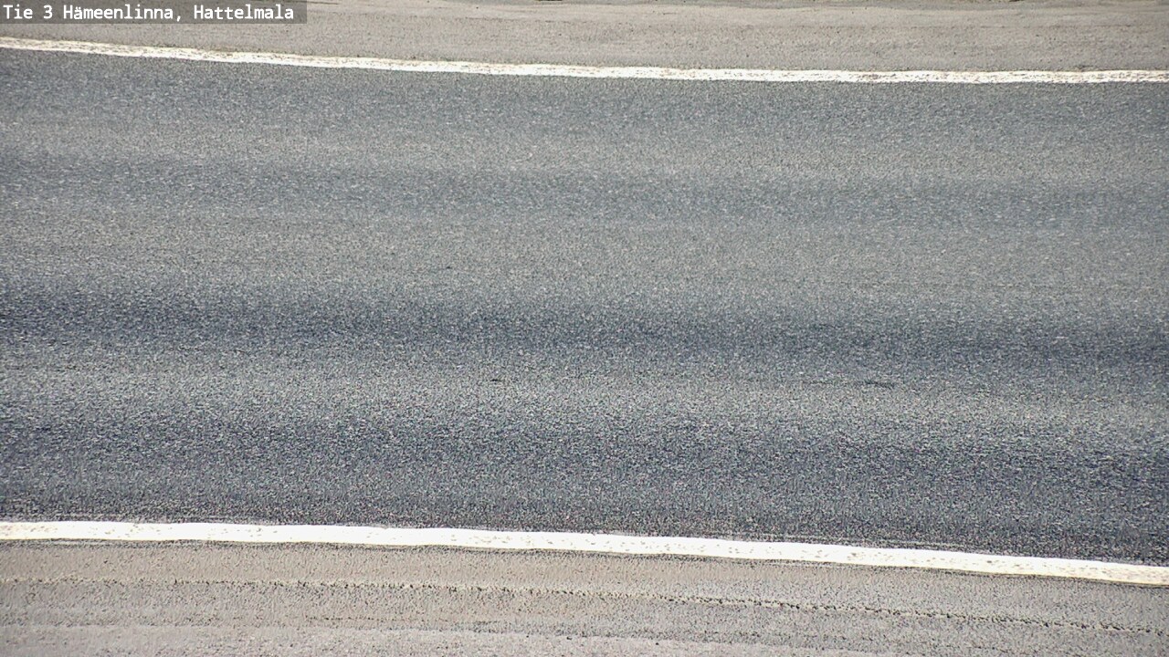 Weather Camera Image Road 3 Hämeenlinna, Hattelmala, Hämeenlinna, Kanta-Häme