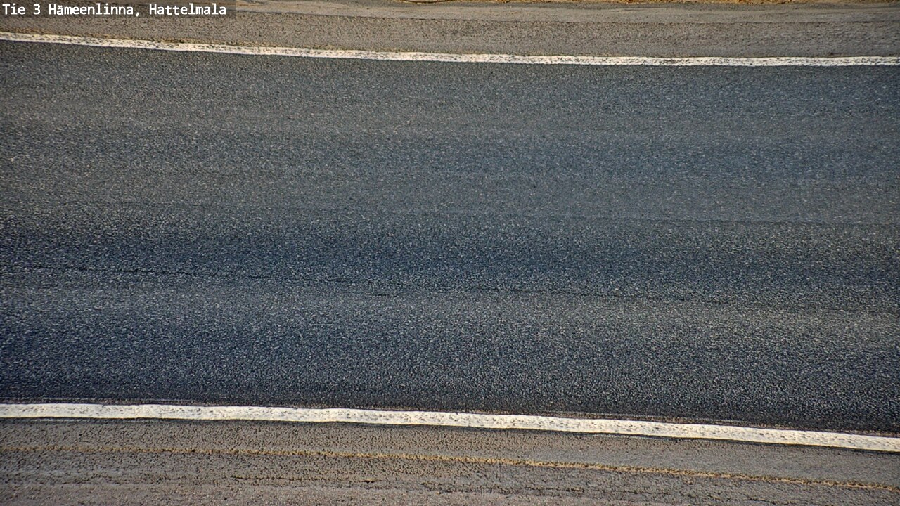 Weather Camera Image Road 3 Hämeenlinna, Hattelmala, Hämeenlinna, Kanta-Häme