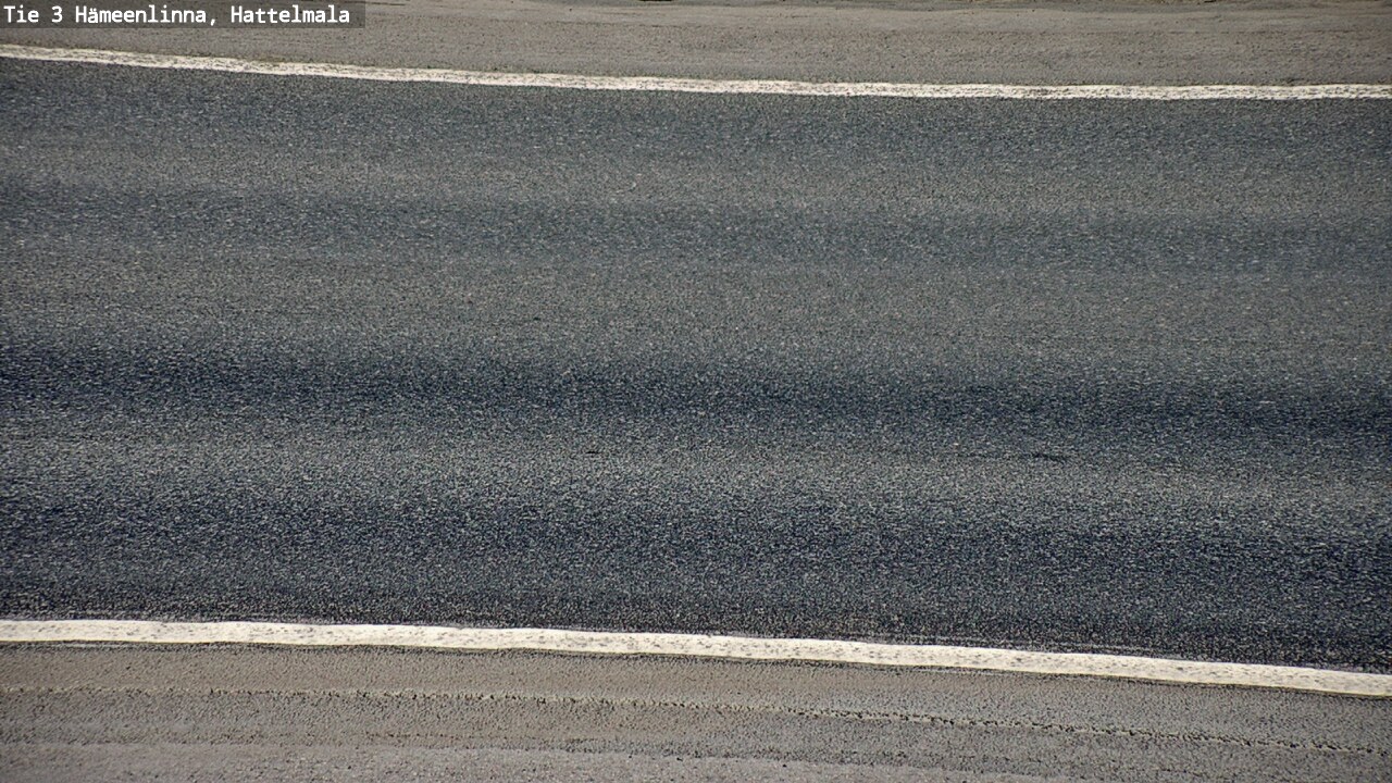 Weather Camera Image Road 3 Hämeenlinna, Hattelmala, Hämeenlinna, Kanta-Häme